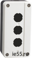 Корпус для кнопок NP2 3 места NP2-B03 (CHINT)
