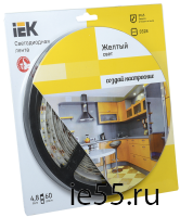Лента LED 5м  блистер LSR-3528Y60-4.8-IP65-12V IEK-eco