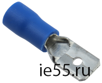 Разъем РпИп 2-6-0,8 плоский  (100 шт) IEK
