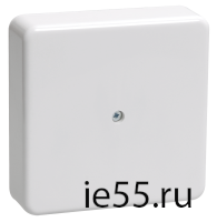 Коробка распаячная КМ для о/п 100х100х29мм белая IEK