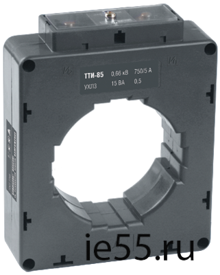 Трансформатор тока ТТИ-85 1500/5А 15ВА класс 0,5S IEK