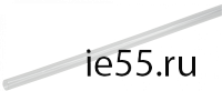 Термоусадочная трубка ТТУ 4/2 прозрачная 1 м IEK