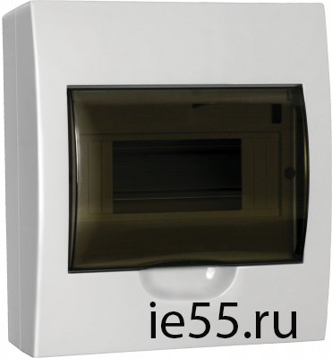 Бокс ЩРН-П-8 модулей навесной пластик IP41 LIGHT IEK