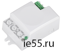 Датчик движения ДД-МВ 401 белый, 500Вт, 360 гр.,8М,IP20,IEK