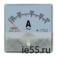 Aмперметр SE-80 (SF-80)    500А/5А  ЭНЕРГИЯ