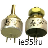 Переменный резистор СП4-2Ма 1, шлицевой вал 20 мм, P= 1 Вт, сопротивление: 470кОм KIPPRIBOR