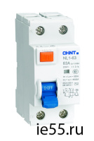 Устройство защитного отключения(УЗО) NL1-63 6kA 4P 63A 100mA тип AC (DB) (CHINT)