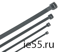 Хомут морозостойкий Хкм 3,6х200мм черный (100шт) IEK
