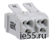 Клемма пружинная соединительная КСП2-L+N IEK