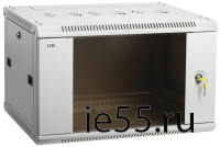 ITK Шкаф LINEA W 12U 600x600 мм дверь стекло, RAL7035