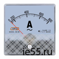 Aмперметр SE-80 (SF-80)    800А/5А  ЭНЕРГИЯ