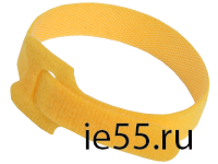 Хомут-липучка ХКл 14х135мм желтый (100шт) IEK
