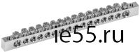 Шина PEN "земля-ноль" 6х9мм 16/2 Ni (16групп/креп. кр.) IEK