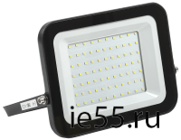 Прожектор СДО 06-70 светодиодный черный IP65 6500 K IEK